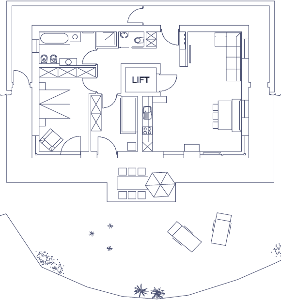 Wohnungsplan